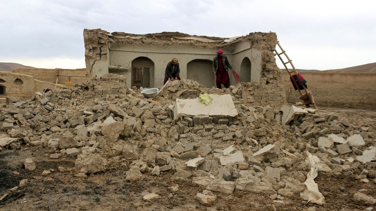 زلزله در افغانستان