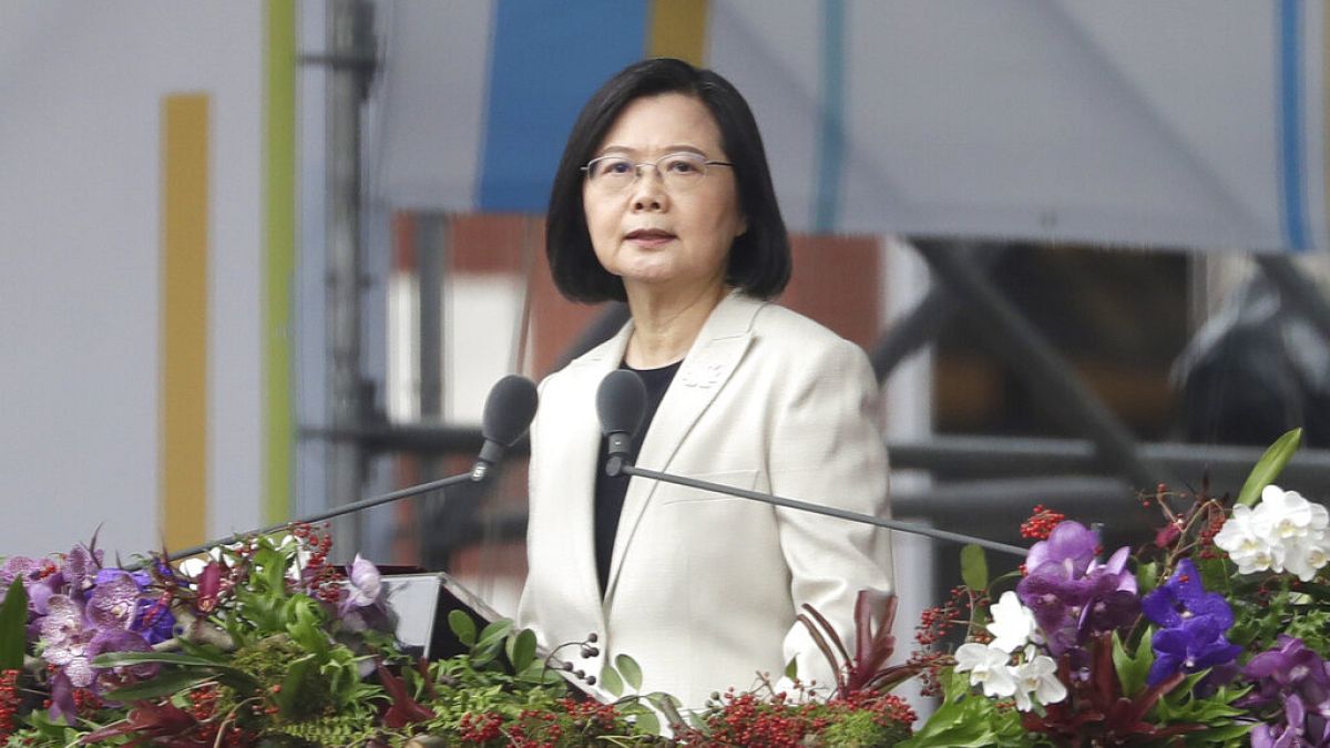 Η πρόεδρος της Ταϊβάν, Τσάι Ινγκ-γουεν (φωτογραφία αρχείου)