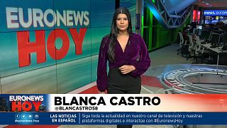 Blanca Castro presenta este martes Euronews Hoy. 