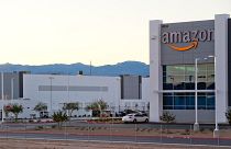 Un alamacén de  distribución de Amazon en Las Vegas, EEUU