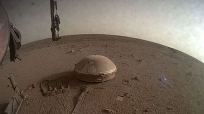 Insight'ın Mars'tan gönderdiği son görüntü