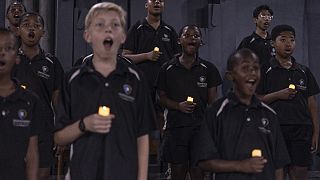 South Africa's Drakensberg Boys School Choir performs live