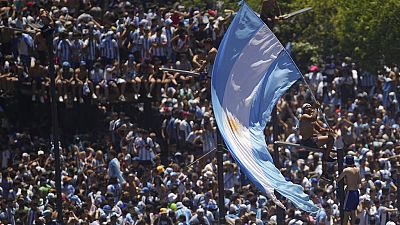 Arjantin'de şampiyonluk sevinci