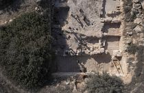 عکس هوایی از مقبره سالومه در اورشلیم