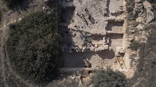 عکس هوایی از مقبره سالومه در اورشلیم