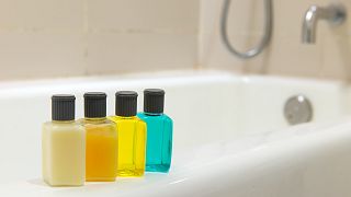 Mini hotel toiletries and single-use takeaway packaging are being targeted by a new EU ban.