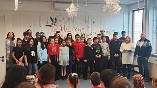 Ukrán gyerekek karácsonyi ünnepsége Budapesten 