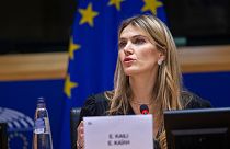 FILE: Greek politician and European Parliament Vice-President Eva Kaili, December 2022