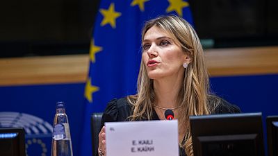 FILE: Greek politician and European Parliament Vice-President Eva Kaili, December 2022