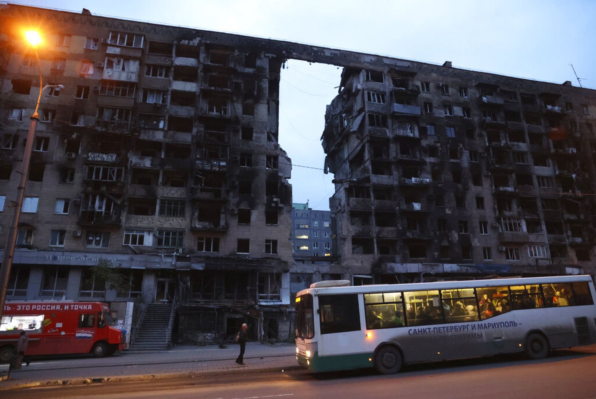 In Occupied Mariupol, Russia's Rebuild Is Erasing Ukrainian Identity ...