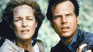 Helen Hunt and the late Bill Paxton in 1996's Twister