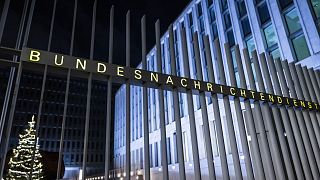 A német külföldi hírszerzés (BND) székháza Berlinben