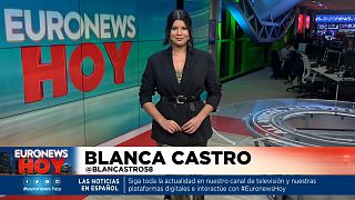 Blanca Castro presenta este viernes Euronews Hoy. 