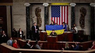 سخنرانی رئیس جمهوری اوکراین در کنگره آمریکا