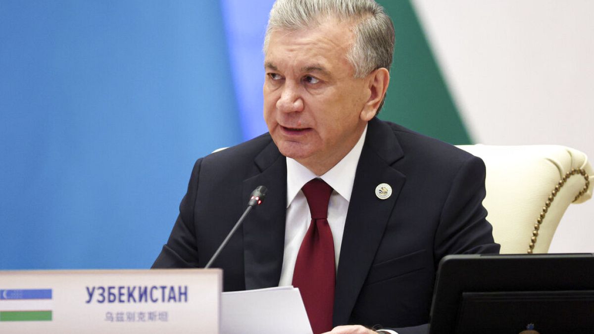 Özbekistan Cumhurbaşkanı Şevket Mirziyoyev