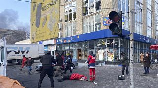 Une attaque sur le marché de Kherson a fait plusieurs morts.