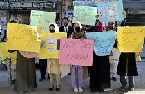Solidaritäts-Demo in Quetta, Westpakistan