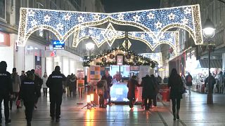 Festive lights in Belgrade