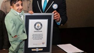 افشین قادرزاده، کوتاه قدترین مرد جهان 