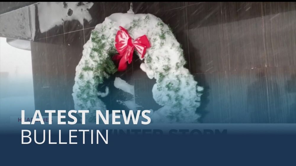 Video Latest News Bulletin December 25th Evening Euronews Video Latest News Bulletin December 25th Evening Euronews