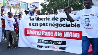 Jailed Senegalese journalist on hunger strike is hospitalised-Lawyer