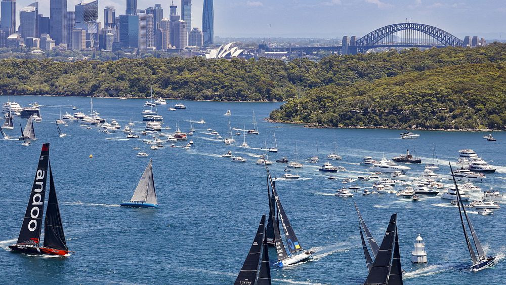 77. SydneyHobart Regatta gestartet Euronews