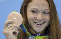 На Олимпийских играх в Рио Александра Герасименя завоевала бронзовую медаль