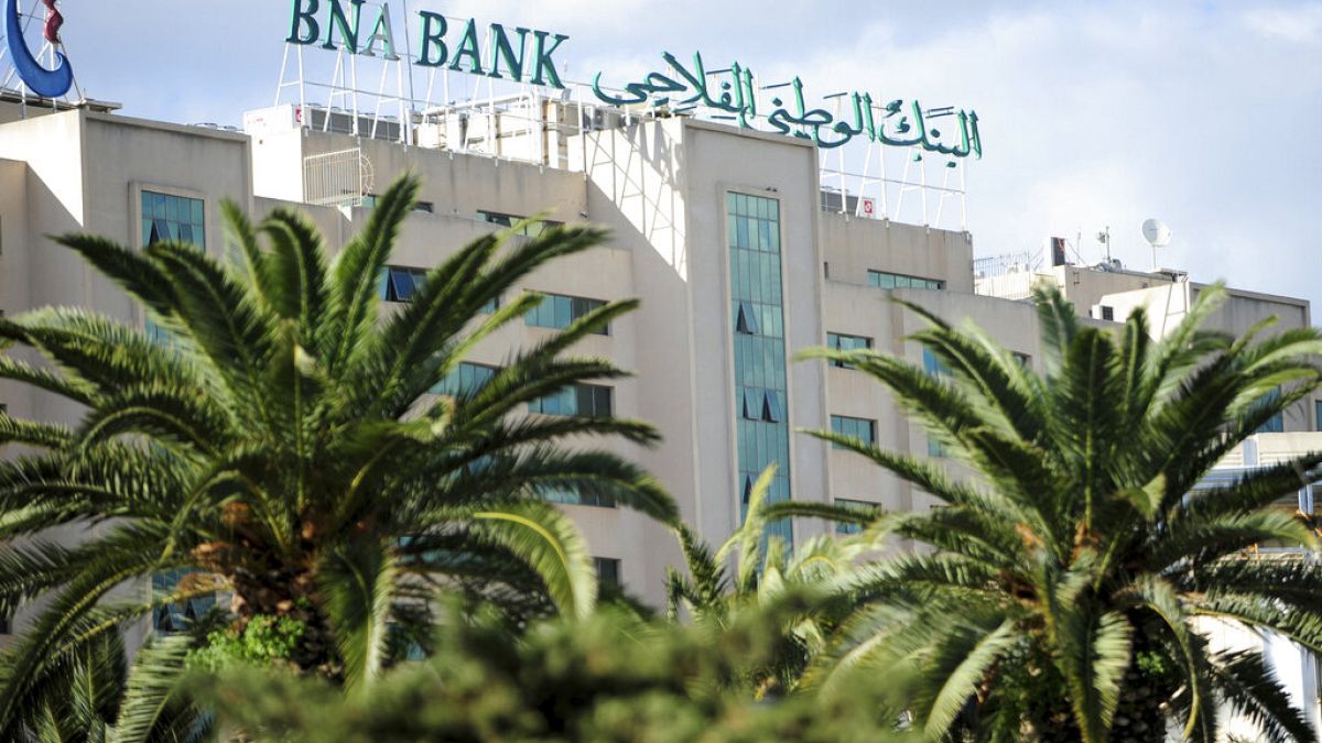  البنك الوطني الفلاحي في تونس العاصمة، ديسمبر 2022.