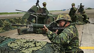 Esercitazioni militari a Taiwan. 24 agosto 2022.