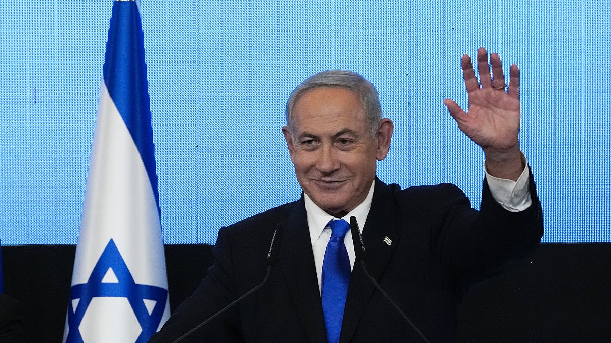 رئيس الوزراء الإسرائيلي المكلف بنيامين نتنياهو 