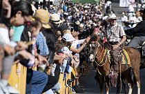 Der "El Tope" Pferde-Marsch hat in Costa Ricas Haupstadt San José eine lange Tradition
