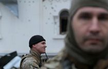Zwei Soldaten der Legion Freiheit Russlands