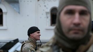 Zwei Soldaten der Legion Freiheit Russlands