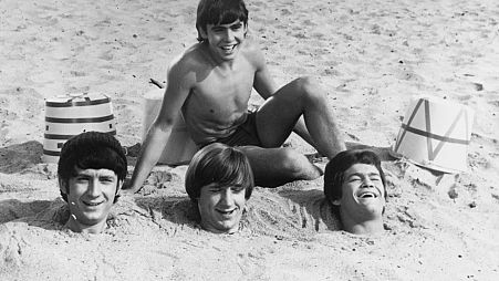 Davy Jones buries his fellow members of The Monkees in 1967