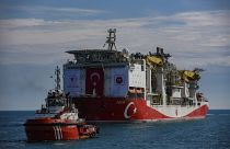 Турецкое буровое судно Fatih, обнаружившее новое месторождение газа