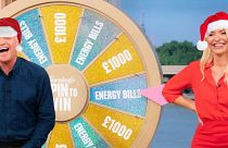 Phillip Schofield and Holly Willoughby on ITV’s This Morning presenting their “Spin To Win” game