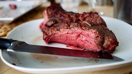 Meat production is roughly equivalent to the emissions from every car, truck and plane in the world, according to Greenpeace.
