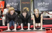 A Harry Potter filmek szereplői egy 2007-es premieren