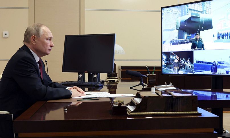 Mikhail Klimentyev, Sputnik, Kremlin Pool Photo via AP