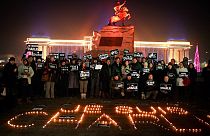 وقفة تضامنية مع ضحايا الهجوم على صحيفة شارلي إيبدو عام 2015، والذي جعل من فرنسا رابعة أوروبيًا على قائمة المنظمة