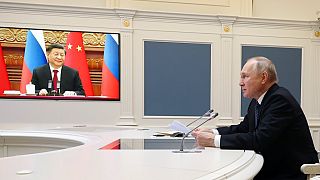 Videokonferenz zwischen Wladimir Putin und Xi Jingping am 30.12.2022