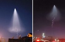 جسم فضائي طائر أم تجربة صاروخية سرية؟.. في سماء كوريا الجنوبية