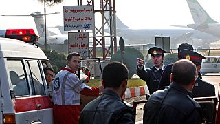 صورة من الارشيف-حادث بمطار مهرآباد في طهران