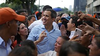 Venezuelalı muhalif lider Juan Guaido (arşiv)