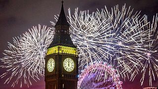 Fogos-de-artifício em Londres