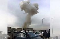 انفجار در میدان هوایی کابل