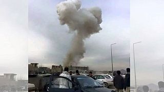 انفجار در میدان هوایی کابل