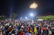 Uganda'da yeni yıl kutlaması