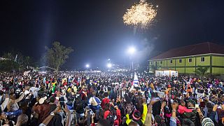 Uganda'da yeni yıl kutlaması