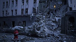 Ρωσικοί βομβαρδισμοί στο Κίεβο